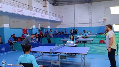Erzincan’da 2. Kamu Spor Oyunları Masa Tenisi Turnuvası Tamamlandı