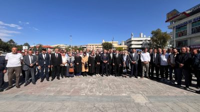 Erzincan’da AK Parti İnsan Hakları Başkanlığı tarafından Filistin’de yaşanan zulümlerle