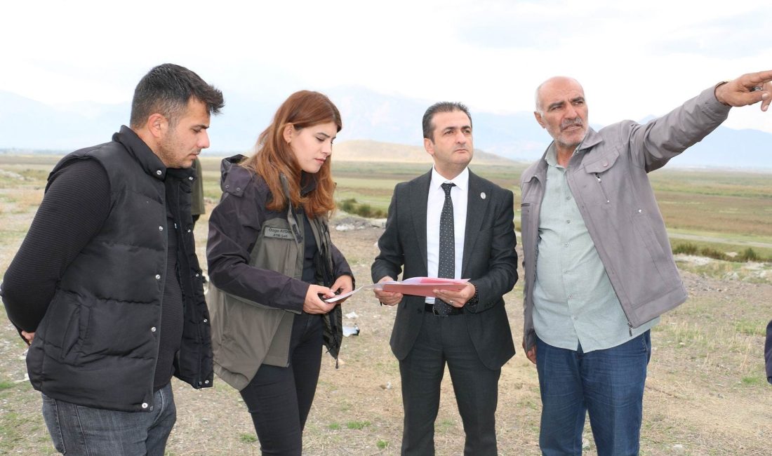 Günebakan Köyü’nde, sel riskinin ortadan kaldırılması amacıyla çalışma başlatıldı.