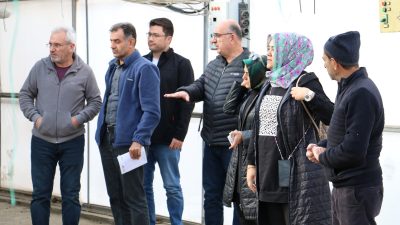 Elazığ Tarım ve Orman İl Müdürlüğü’nden Erzincan’a gelen teknik ekip,