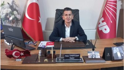 Cumhuriyet Halk Partisi Erzincan İl Başkanı Yalçın Tanrıverdi yeni yıl