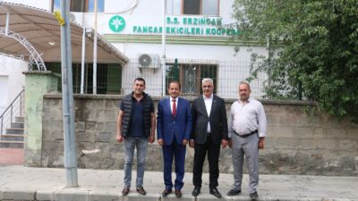 Erzincan’ın önemli tarımsal ürünlerinden birisi olan şekerpancarında tarım teşkilatı ile