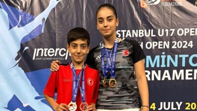 Avrupa Şampiyonu Aleyna Korkut’un izinden giden kardeşi Atakan Ömer, İstanbul’daki