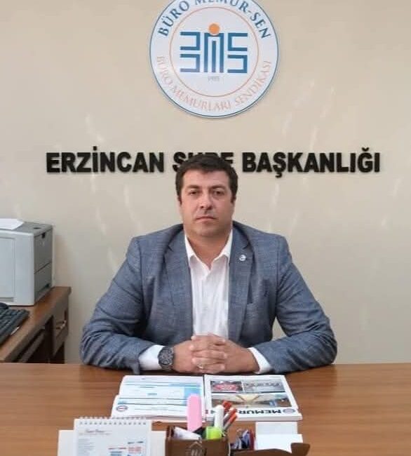 Memur-Sen Konfederasyonuna bağlı Büro Memurları Sendikası (Büro Memur-Sen) Erzincan Şube