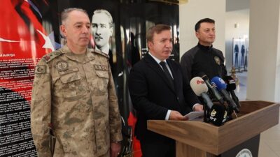 Erzincan Valisi Hamza Aydoğdu, İl Emniyet Müdürlüğü’nde düzenlenen “Asayiş ve