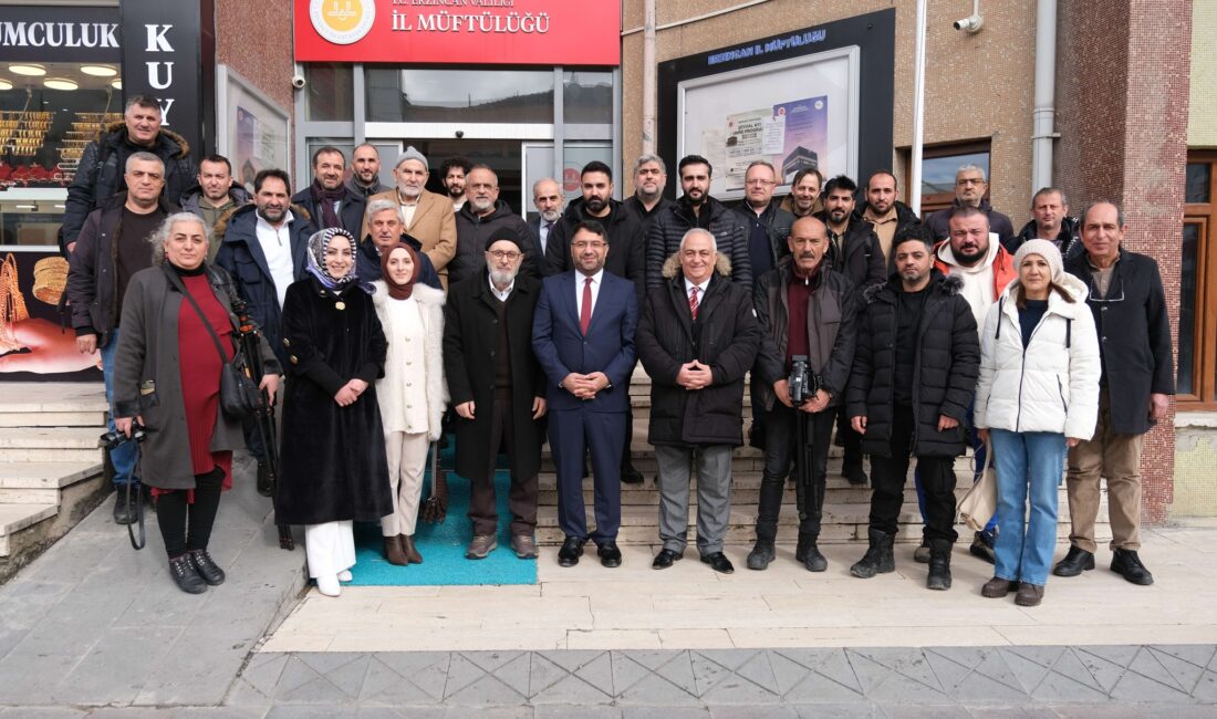 Erzincan İl Müftülüğü, yerel ve ulusal basın mensuplarını İl Müftülüğü