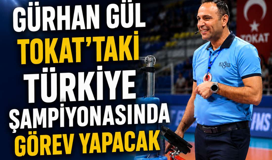 Erzincanlı başarılı voleybol hakemi Gürhan Gül, Türk voleybolunun en önemli