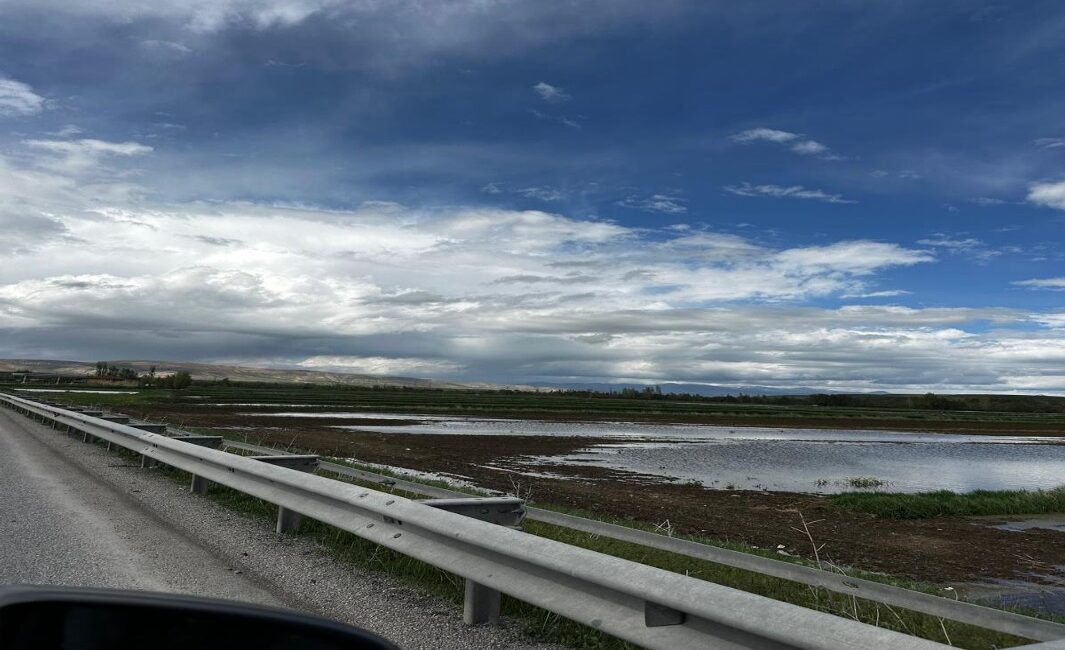 Erzincan’ın Tercan ilçesinde son üç gündür etkili olan aşırı yağışlar,