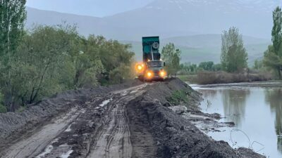 Erzincan’ın Tercan ilçesine bağlı Kargın beldesinde, Karasu Nehri üzerinde Devlet