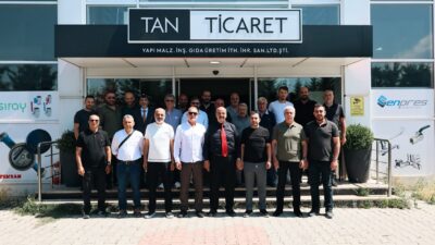 Erzincan Ticaret ve Sanayi Odası Başkan Adayı Süleyman Tan, kendisini
